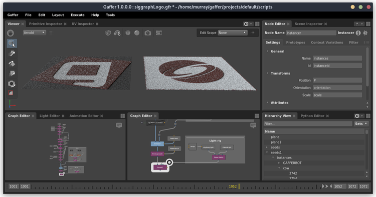 Gaffer at SIGGRAPH 2022
