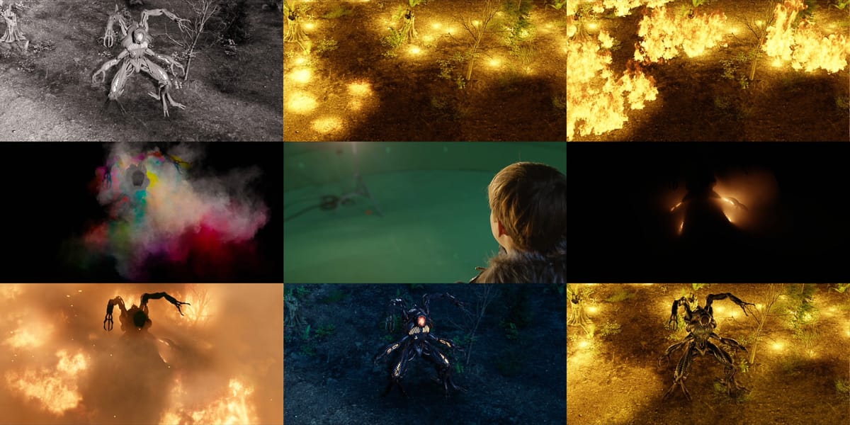 Forest scene breakdown