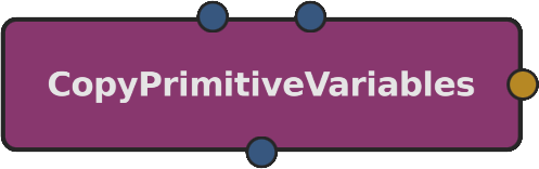 CopyPrimitiveVariables node